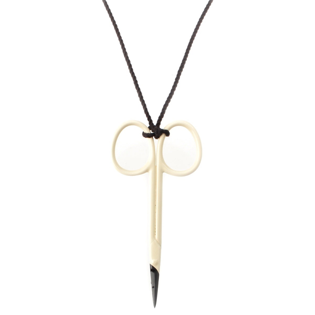 ANN DEMEULEMEESTER ハサミネックレス ブラック・ホワイト ANN DEMEULEMEESTER scissors Necklace Accessories White black