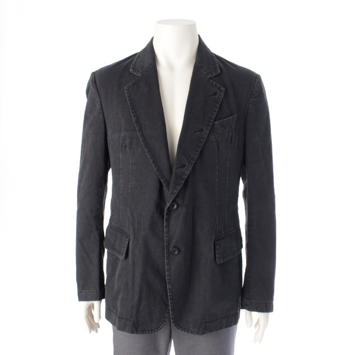 Yohji Yamamoto Y's cotton vintage tailored jacket MP-J16-003 black 2
