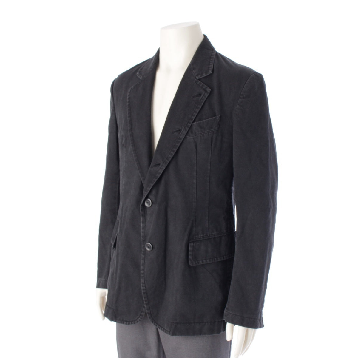 Yohji Yamamoto Y's cotton vintage tailored jacket MP-J16-003 black 2