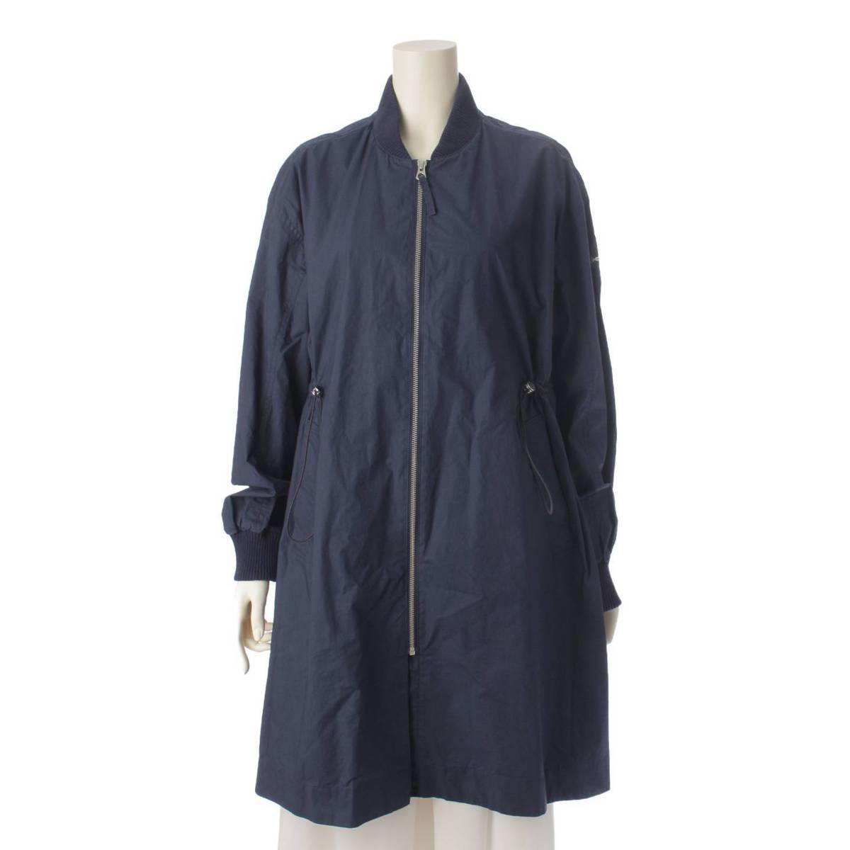 [Sonota] Denham LOWLAND JACKET WNO Cotton Lowland Jacket Coat Navy XS [Used] [Authenticated and Guaranteed Authentic] 194225