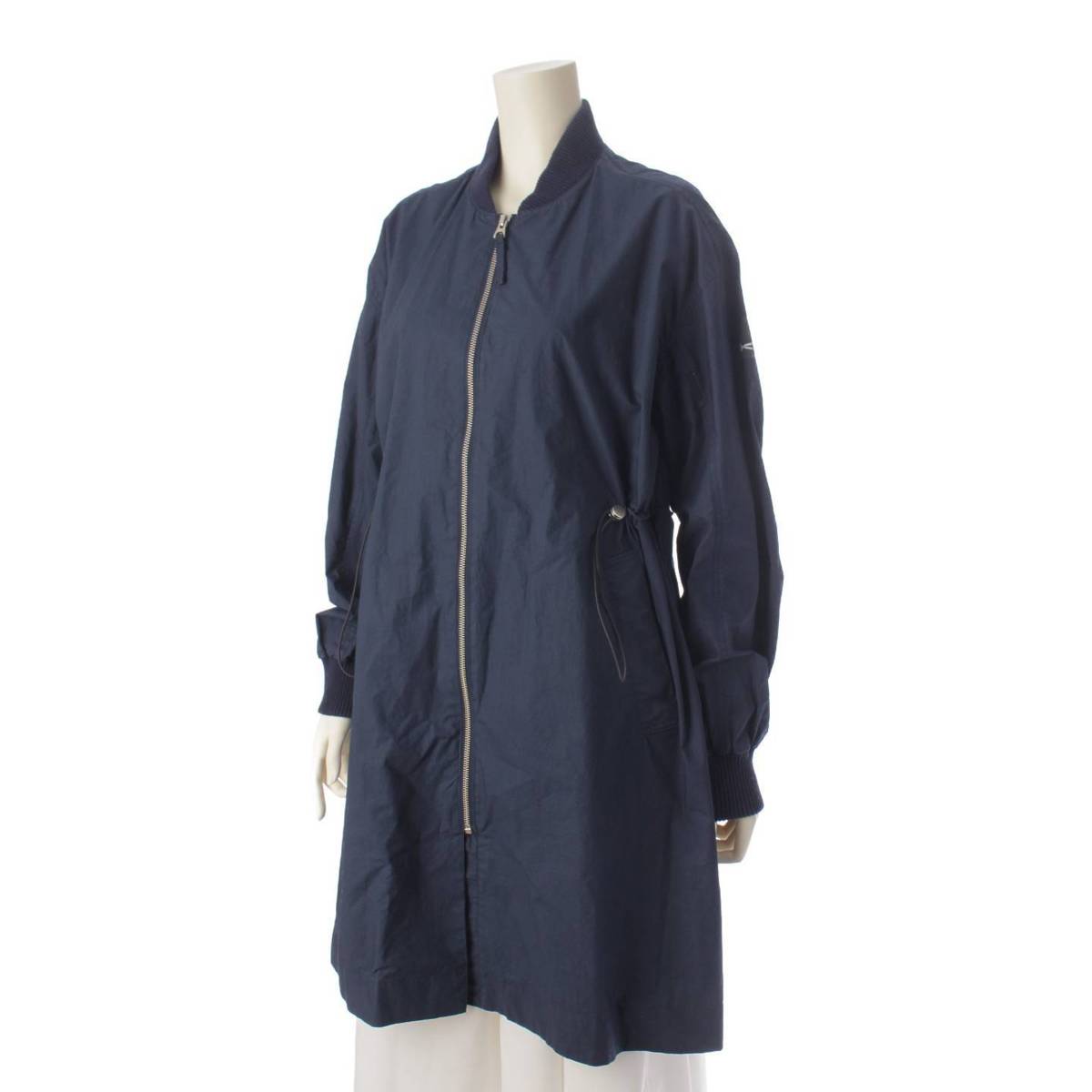 [Sonota] Denham LOWLAND JACKET WNO Cotton Lowland Jacket Coat Navy XS [Used] [Authenticated and Guaranteed Authentic] 194225