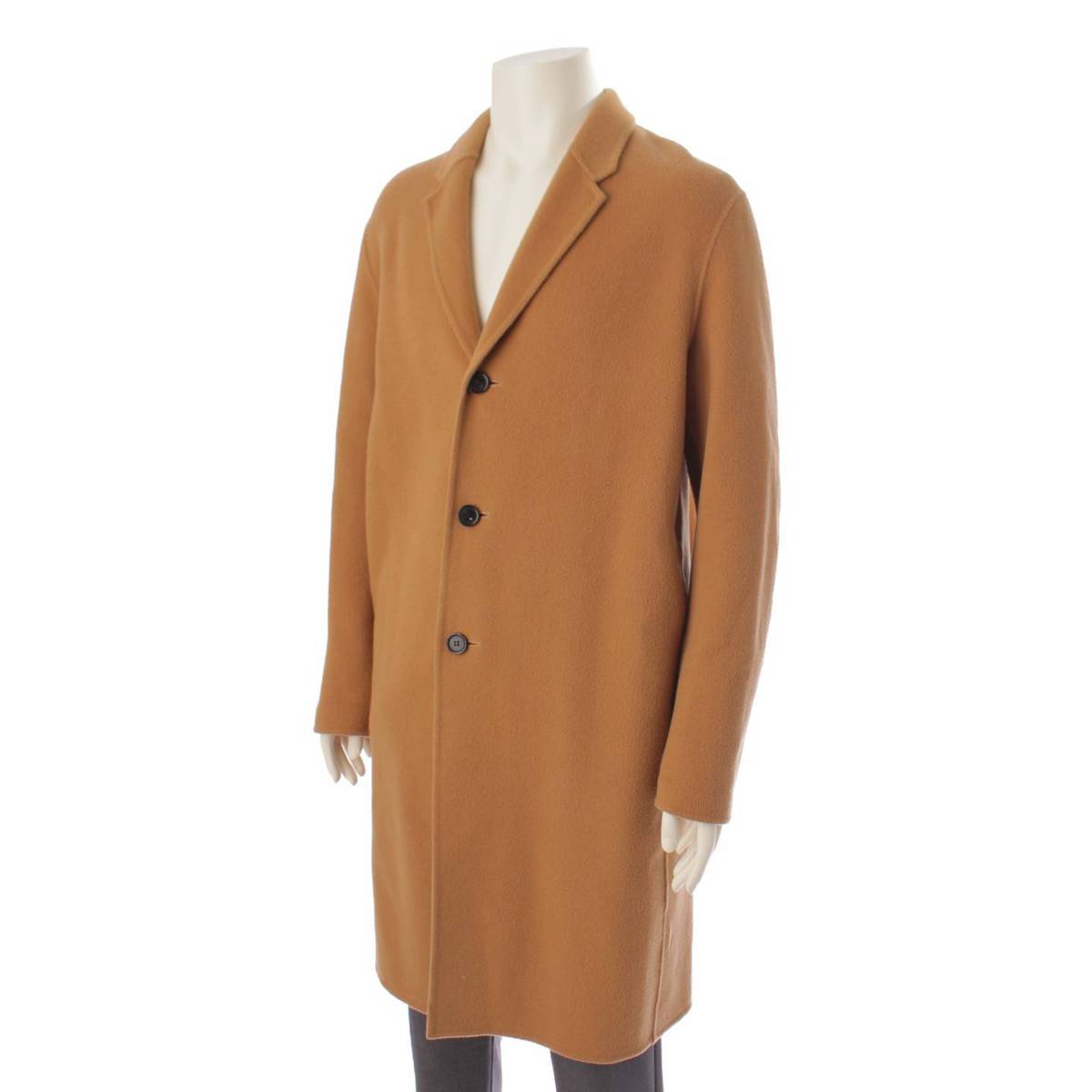 [Sonota] Acne Studios Men's Double Face Wool Chester Coat Brown 44 [Used] [Authenticated and Guaranteed Authentic] 195857