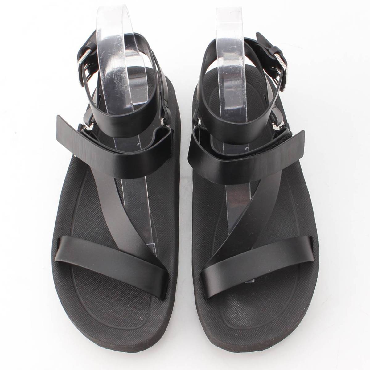 [Hermes] Hermes Enid Ankle Strap Sports Sandals GN231162Z Black 35 [Used] [Authenticated and Guaranteed Authentic] 202341