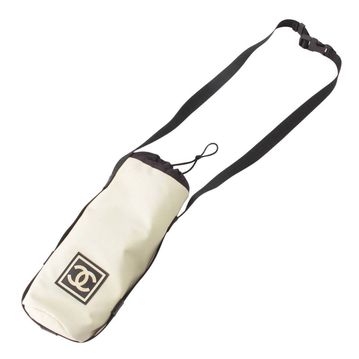 [Chanel] Chanel Sports Tennis Balls 8 Ball Case Set White [Used] [Authenticated and Guaranteed Authentic] 204841