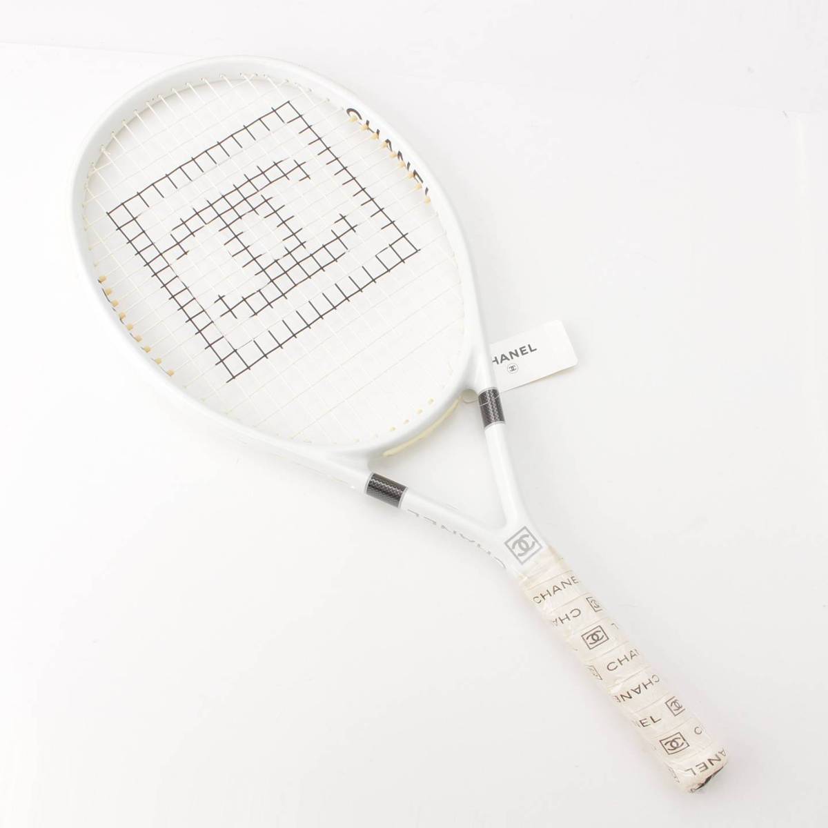 CHANEL Sports line Tennis racket case set Sporting goods A25100 white