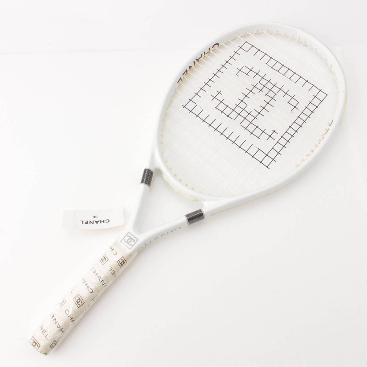 CHANEL Sports line Tennis racket case set Sporting goods A25100 white