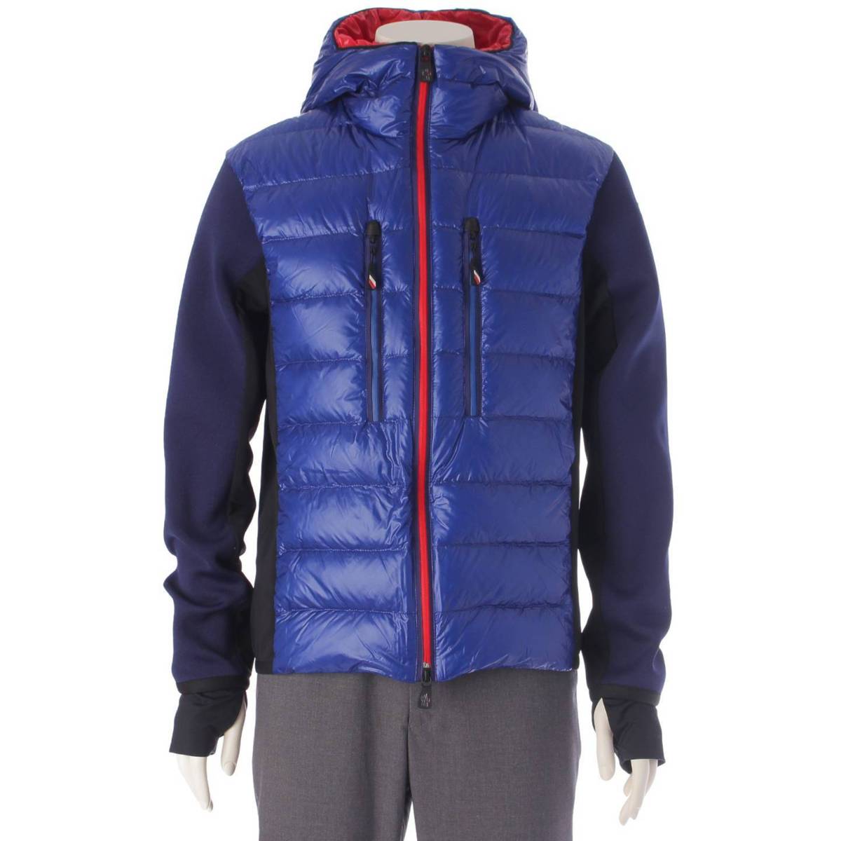 [Moncler] Moncler Grenoble Men's 22 Years Switch Down Jacket Parka Blouson Blue S [Used] [Authenticated and Guaranteed Authentic] 204892