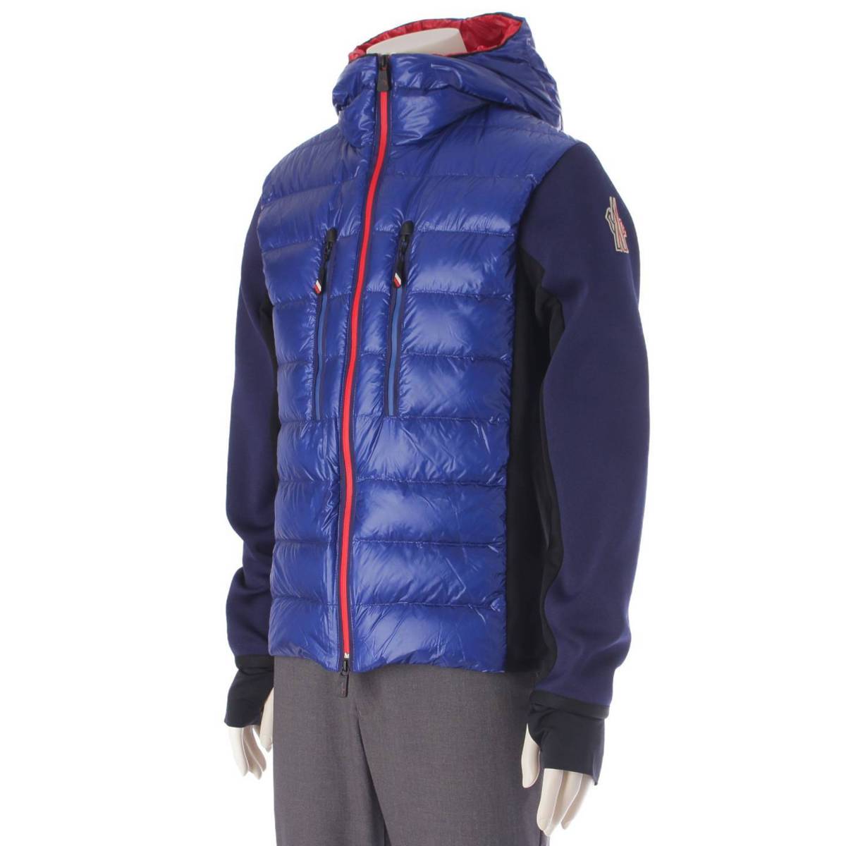 [Moncler] Moncler Grenoble Men's 22 Years Switch Down Jacket Parka Blouson Blue S [Used] [Authenticated and Guaranteed Authentic] 204892