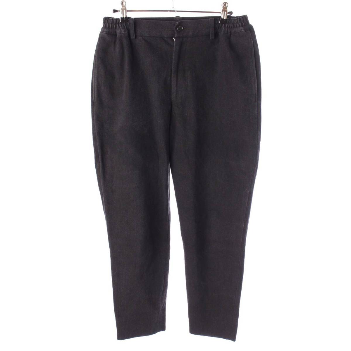 [Comme des Garcons] Comme des Garcons Homme Deux 22AW Men's Cotton Tapered Pants Black XS [Used] [Authenticated and Guaranteed Authentic] 205919