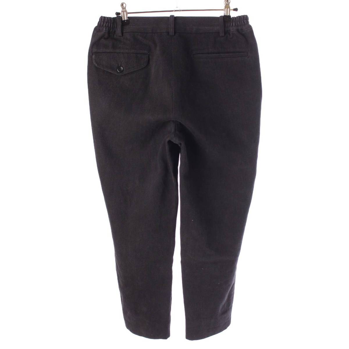 [Comme des Garcons] Comme des Garcons Homme Deux 22AW Men's Cotton Tapered Pants Black XS [Used] [Authenticated and Guaranteed Authentic] 205919