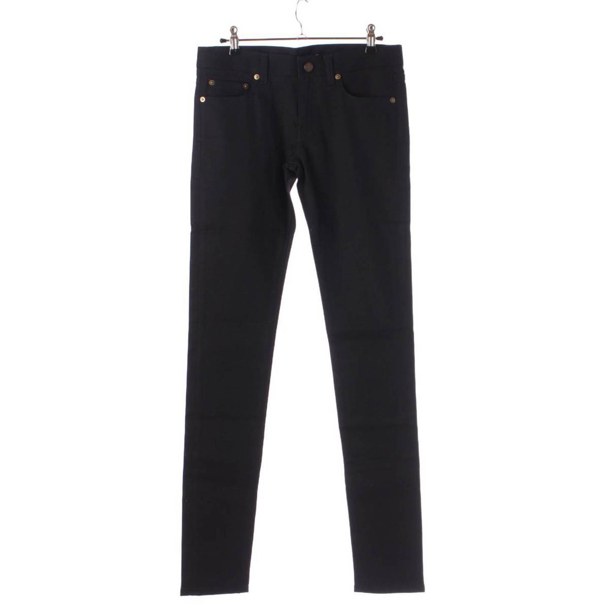 [Saint Laurent] SAINT LAURENT Skinny Denim Pants Jeans Bottoms 346665 Black 26 [Used] [Authenticated and Guaranteed Authentic] 205968