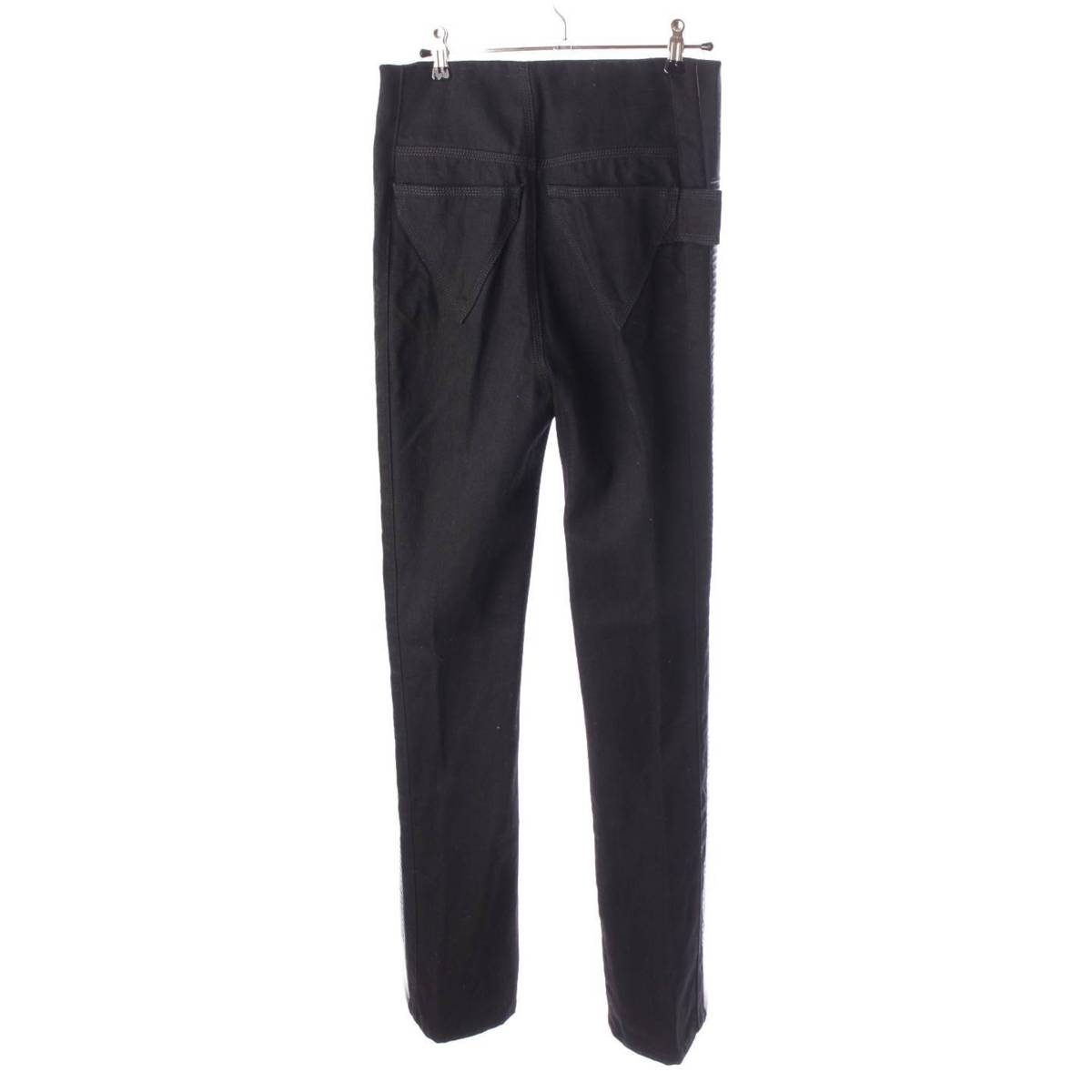 [Bottega Veneta] Bottega Veneta 2019 FALL Sideline Design Tape Denim Pants Jeans Black 38 [Used] [Authenticated and Guaranteed Authentic] 206515