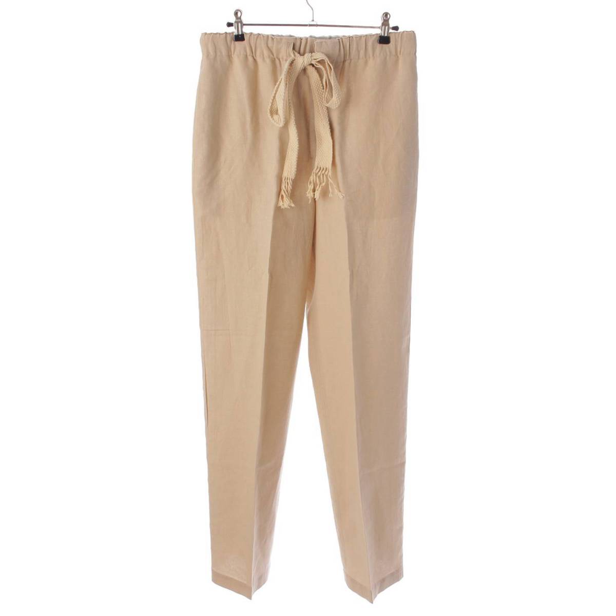 [Loewe] Loewe Paula's Ibiza Linen x Cotton Pants Bottoms H616331X63 Beige XS [Used] [Authenticated and Guaranteed Authentic] 206519
