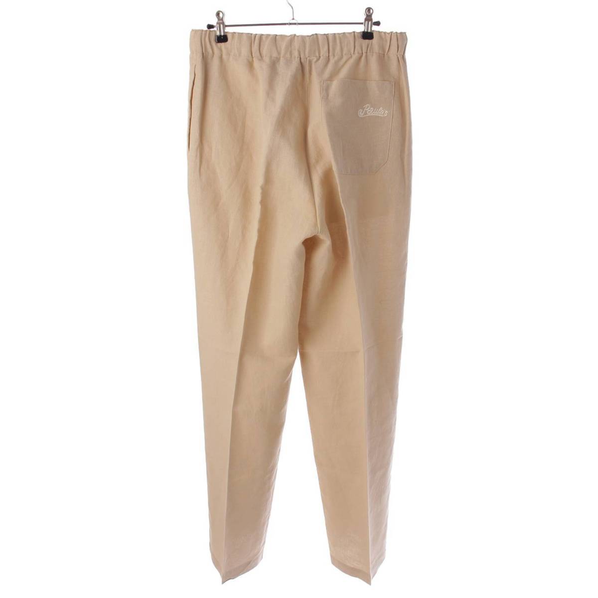 [Loewe] Loewe Paula's Ibiza Linen x Cotton Pants Bottoms H616331X63 Beige XS [Used] [Authenticated and Guaranteed Authentic] 206519