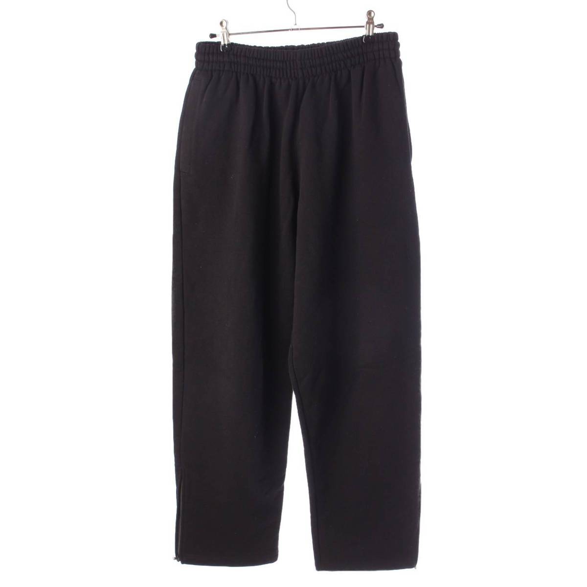Wardrobe NYC NYC Side Zip Cotton Sweatpants Black S [Used] [Authenticated and Guaranteed Authentic] 206546