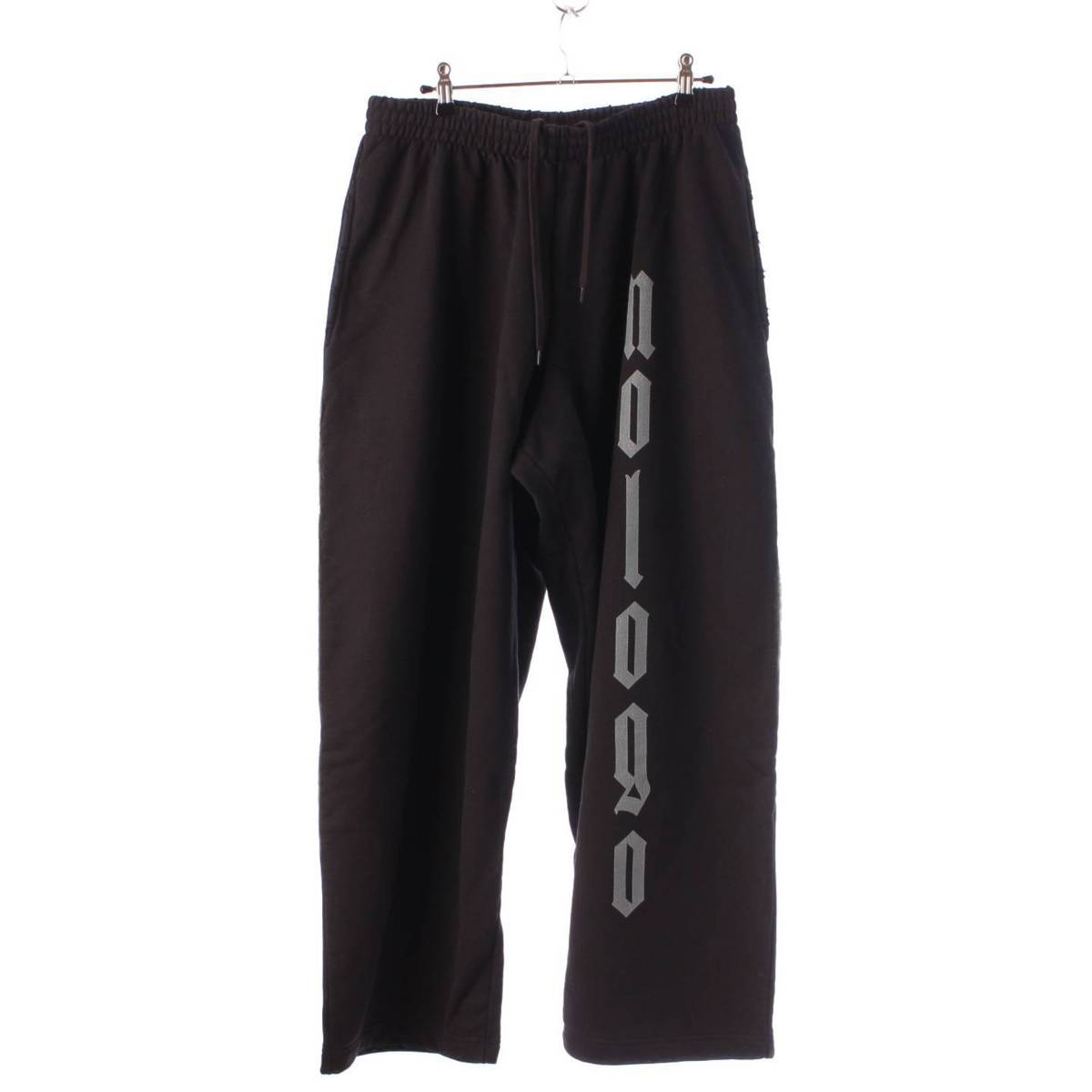 BALENCIAGA Distressed printed sweatshirt Pants Bottoms 787357 black M