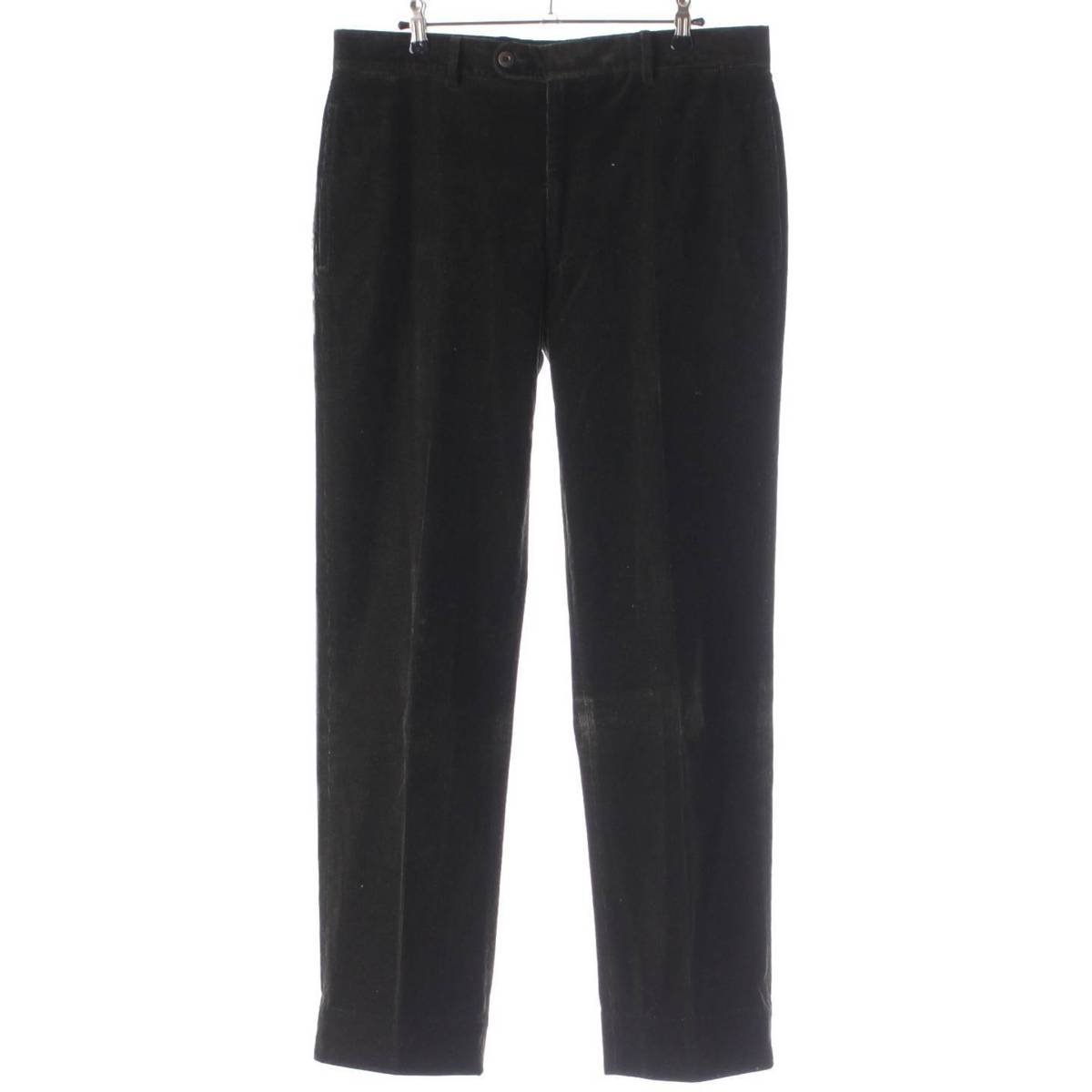 [Hermes] Hermes Cotton Corduroy Slacks Pants Bottoms Moss Green 52 [Used] [Authenticated and Guaranteed Authentic] 207955