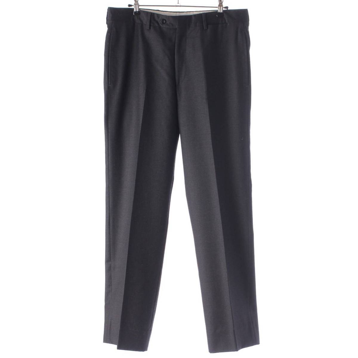 [Hermes] Hermes Men's Wool Slacks Pants Bottoms 425000 Gray 50 [Used] [Authenticated and Guaranteed Authentic] 208416