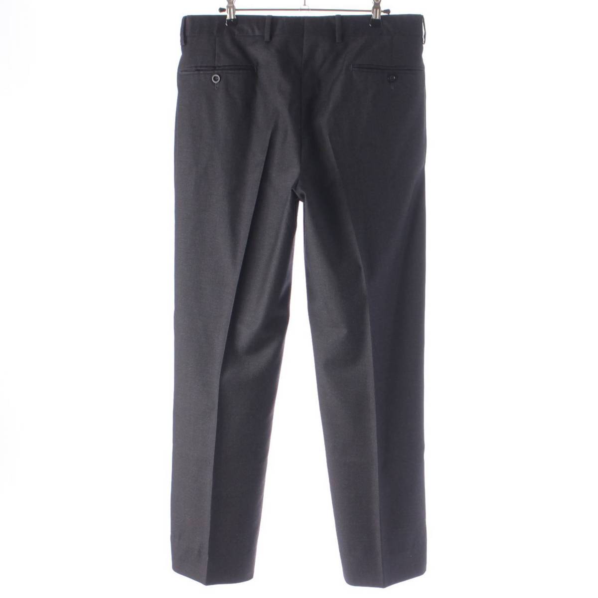 [Hermes] Hermes Men's Wool Slacks Pants Bottoms 425000 Gray 50 [Used] [Authenticated and Guaranteed Authentic] 208416