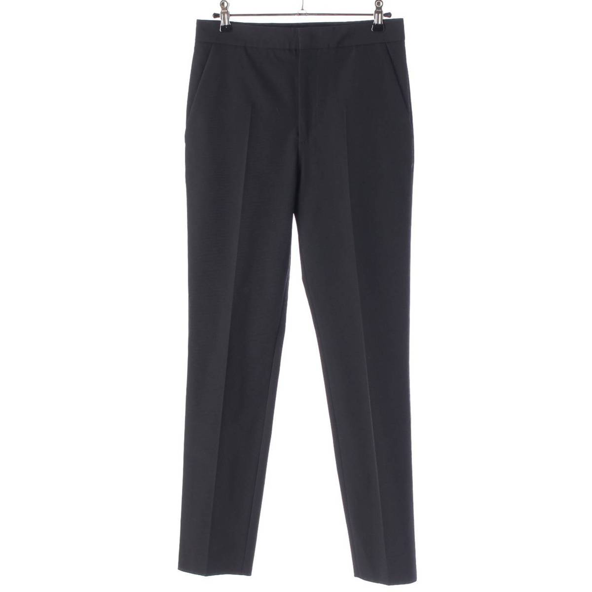 [Maison Margiela] Maison Margiela 2020 4-Stitch Tapered Slacks Center Press S51KA0506 S49645 Black 36 [Used] [Authenticated and Guaranteed Authentic] 210183