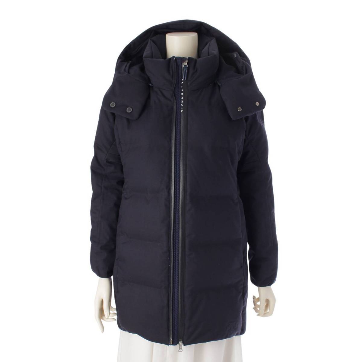 [DESCENTE] DESCENTE Allterrain Mizusawa Down ANCHOR-HC Down Coat Outerwear DAWSGK42U Navy S [Used] [Authenticated and Guaranteed Authentic] 210404
