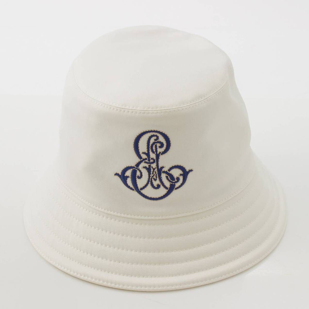 [Hermes] Hermes Harper Emile Double Cotton Twill Bucket Hat Blanque Naturel 56 Unused [Used] [Authenticated and Guaranteed Authentic] 211762