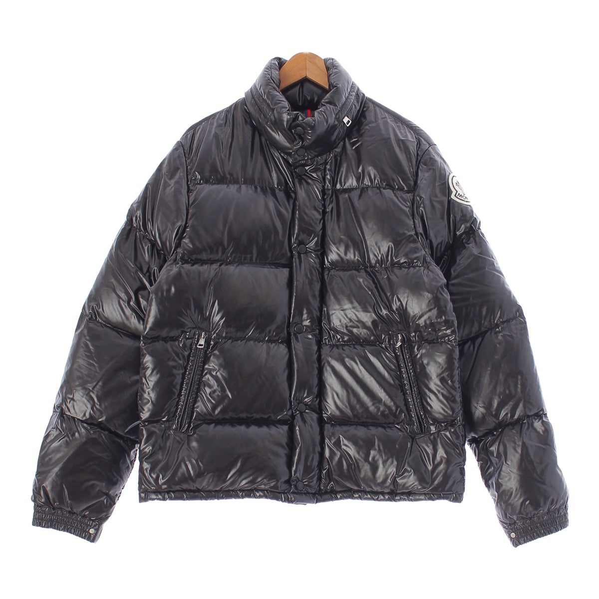 MONCLER EVEREST Logo patch Down jacket outer 41310   black 4