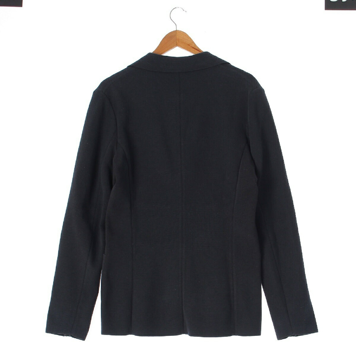 Louis Vuitton Cotton Knit Jacket Knit Cardigan Outerwear RM121M Black M [Used] [Authentic Product Guaranteed]