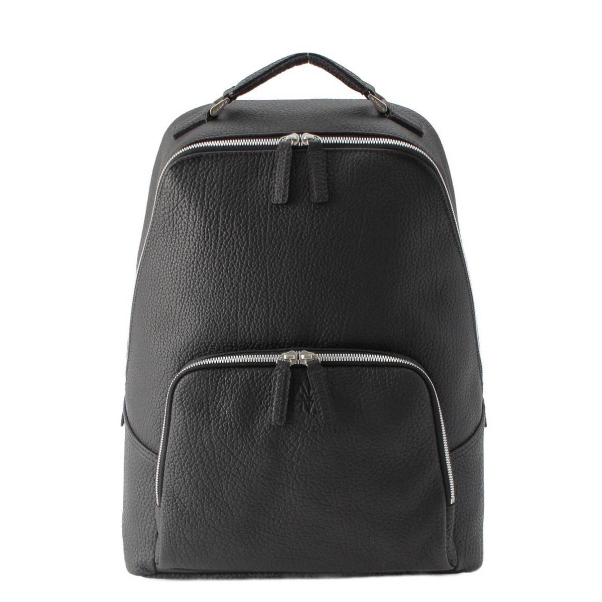 [Sonota] Coco Meister Men's Matte Shrink Backpack Nero Black [Used] [Authenticated and Guaranteed Authentic] 213493