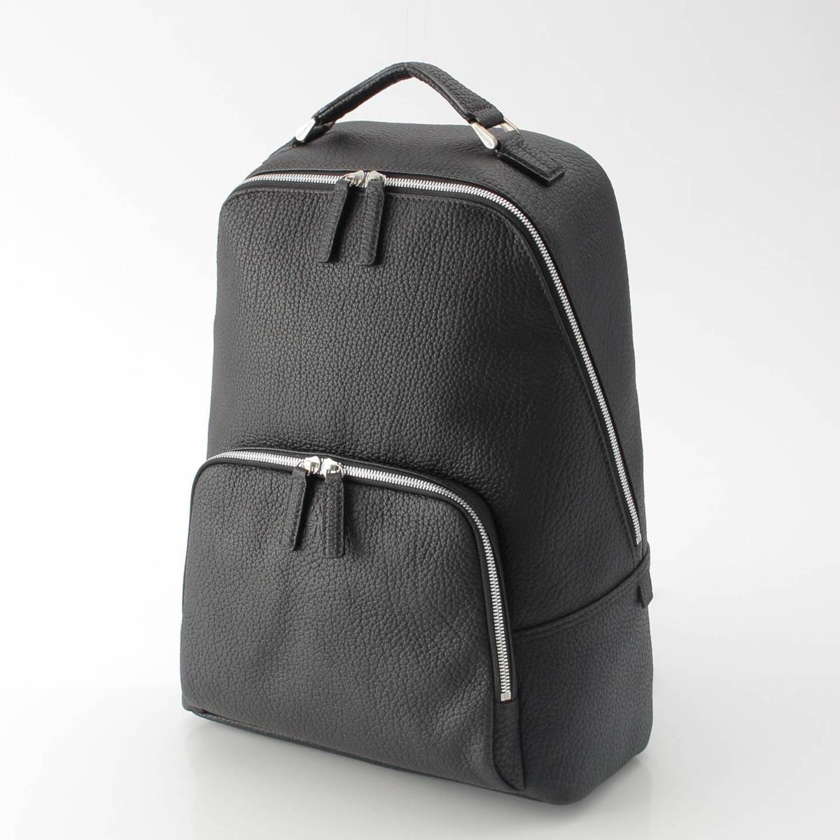 [Sonota] Coco Meister Men's Matte Shrink Backpack Nero Black [Used] [Authenticated and Guaranteed Authentic] 213493