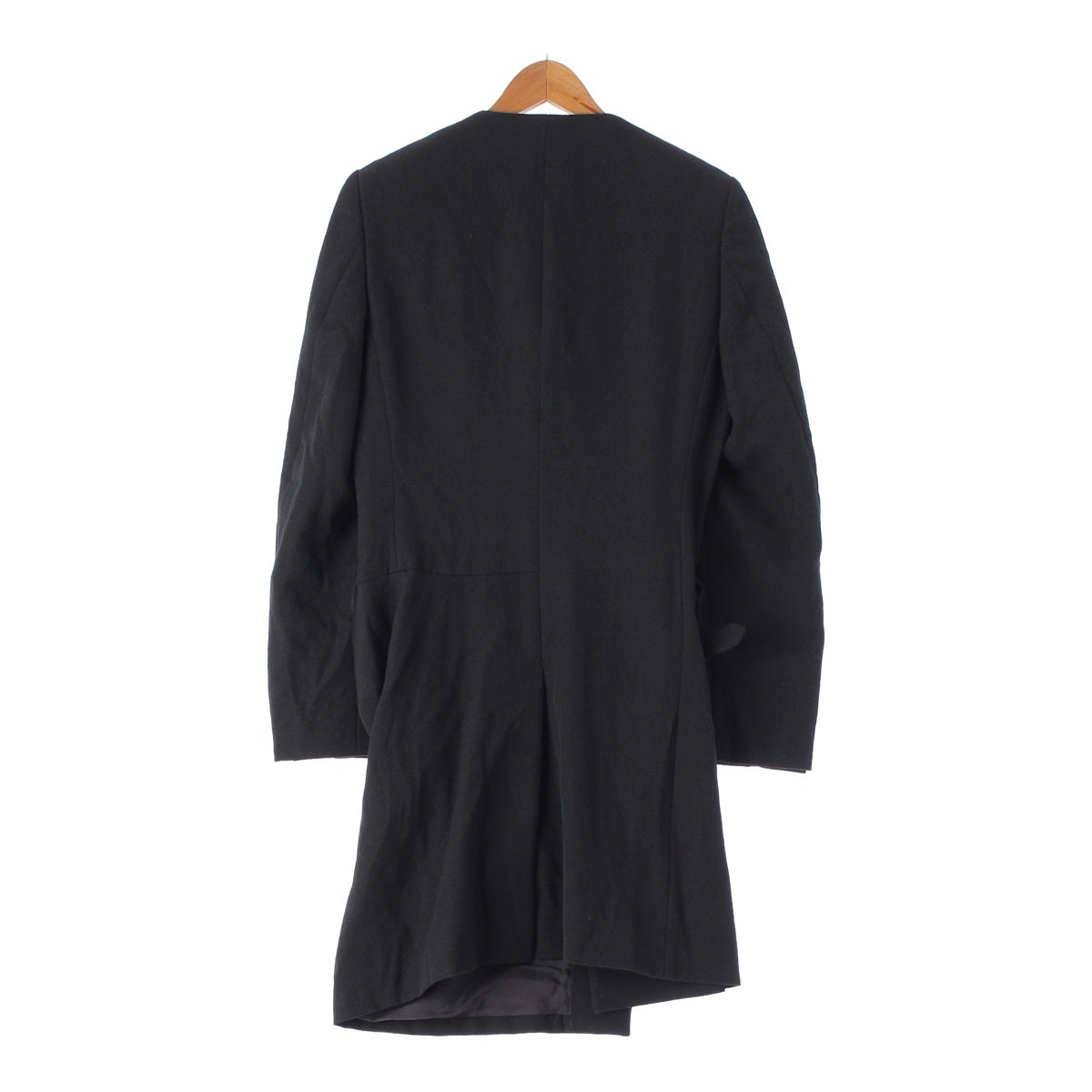 Comme des Garcons Homme Plus AD2022 Asymmetrical No-collar Deformed Jacket Black S