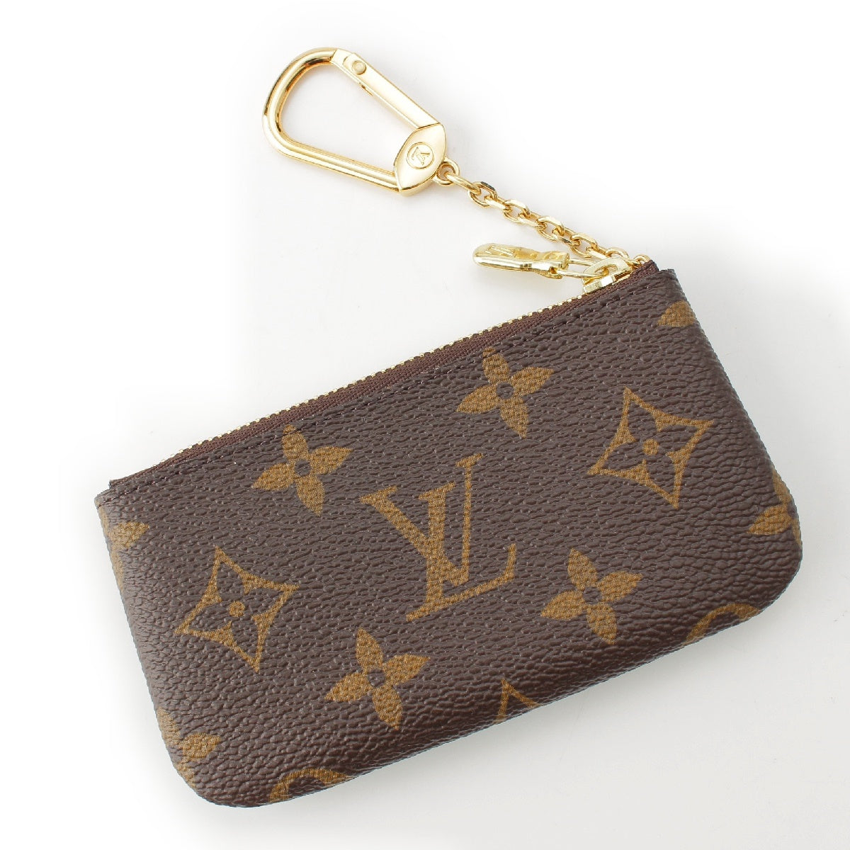 Louis Vuitton Monogram Vivienne Pochette Cle Coin case Coin Pocket M82620 Brown