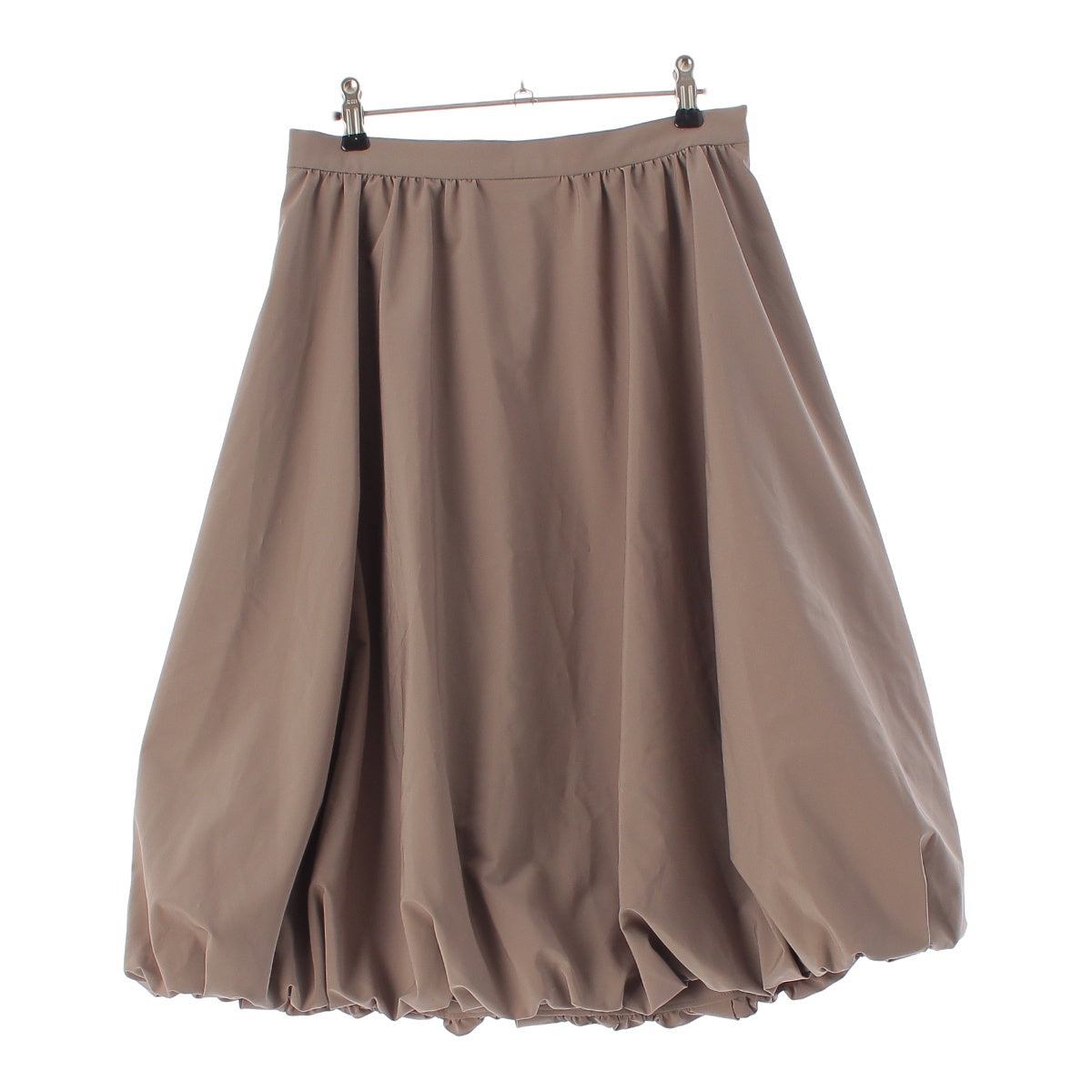 FOXEY 21A Karina Bloom Balloon Knee-Length Skirt 41714 Beige 42