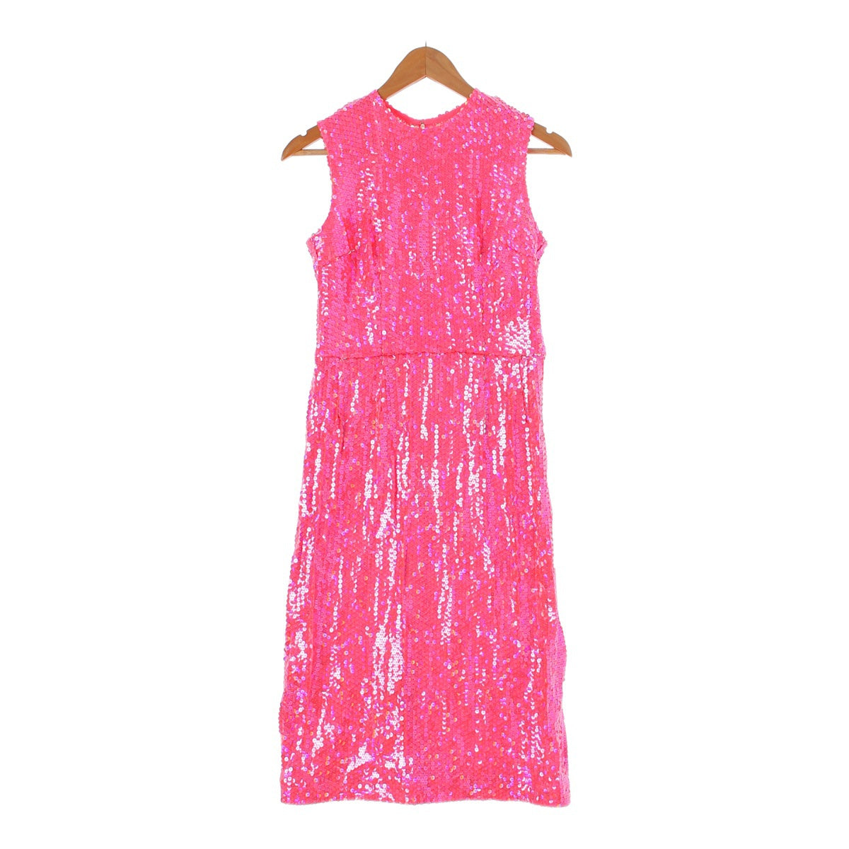 Comme des Garcons 99AW Sequin Sleeveless One Piece Dress GO-04017S Pink S