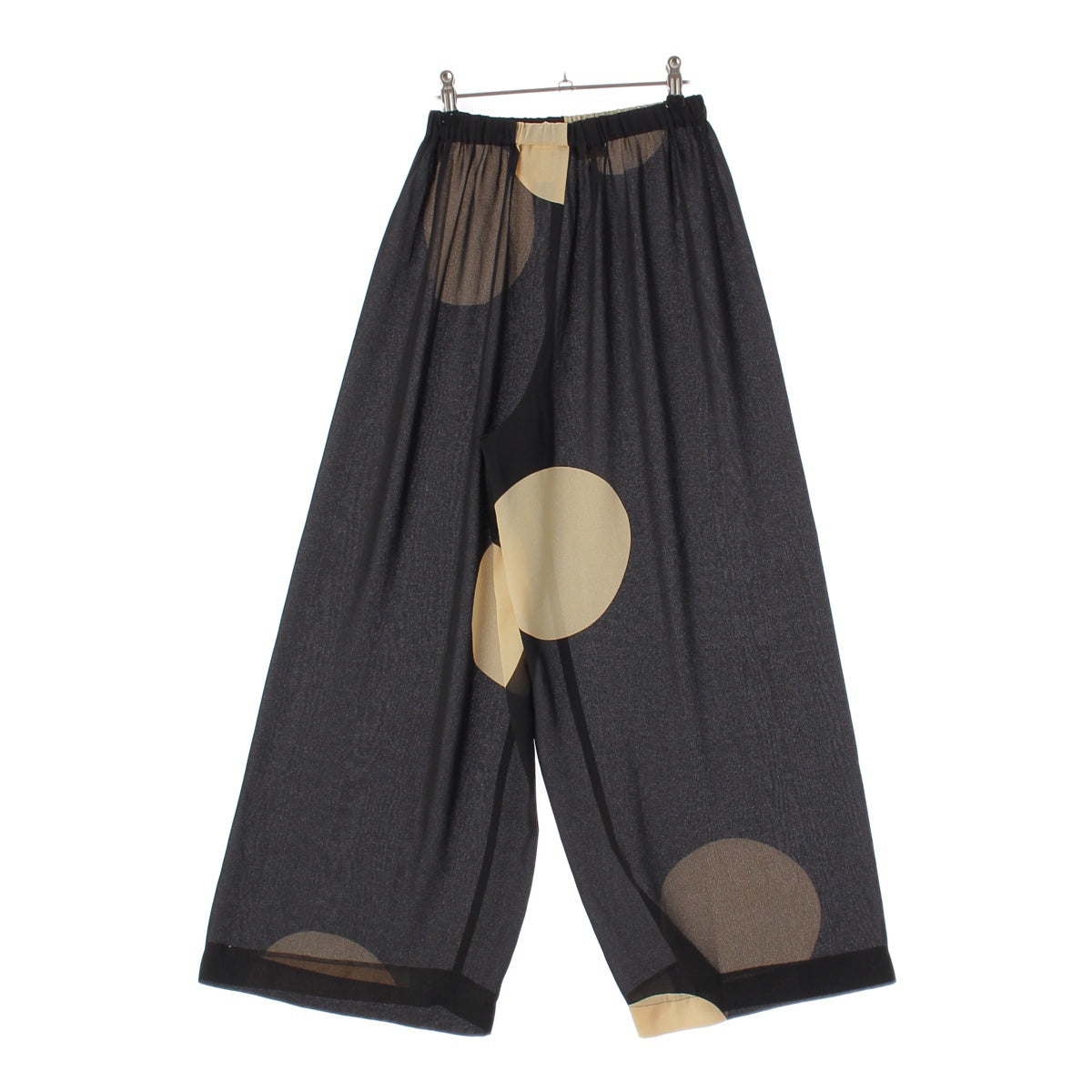 Comme des Garcons 92AW Dot Pants Slacks Trousers Bottoms Gold Plated-05014S Black Ivory S