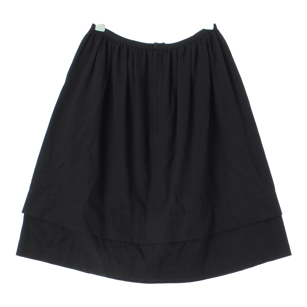 Comme des Garcons 95AW Wool Gathered Skirt GS-04003S Black S