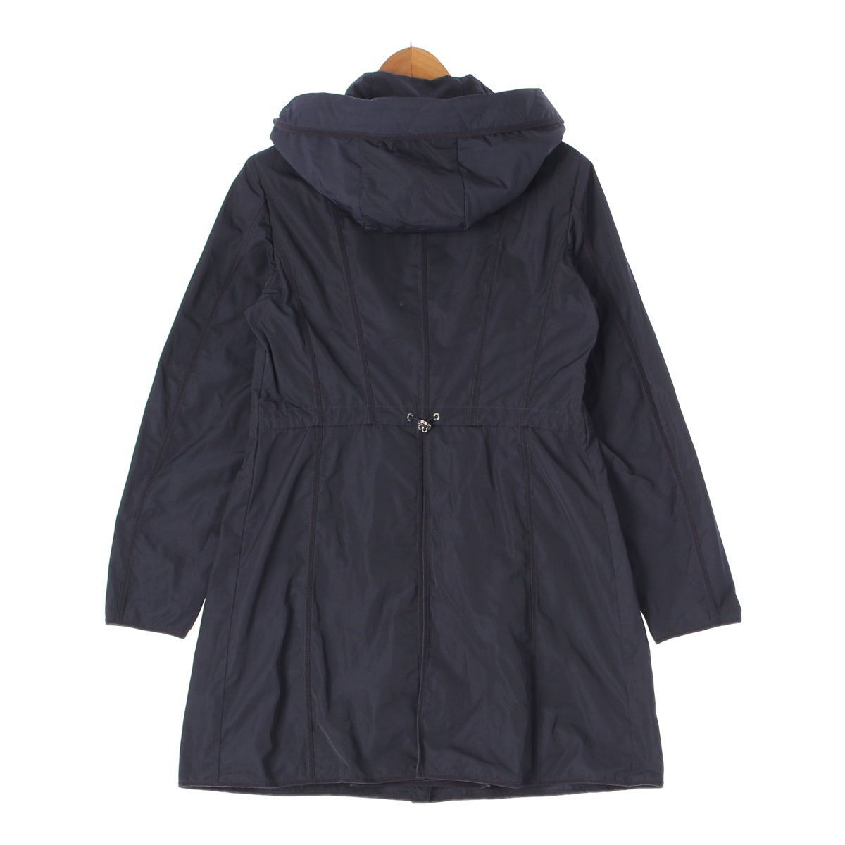 Moncler ANTHEMIS Hooded Spring Rain Coat Jacket Navy 2