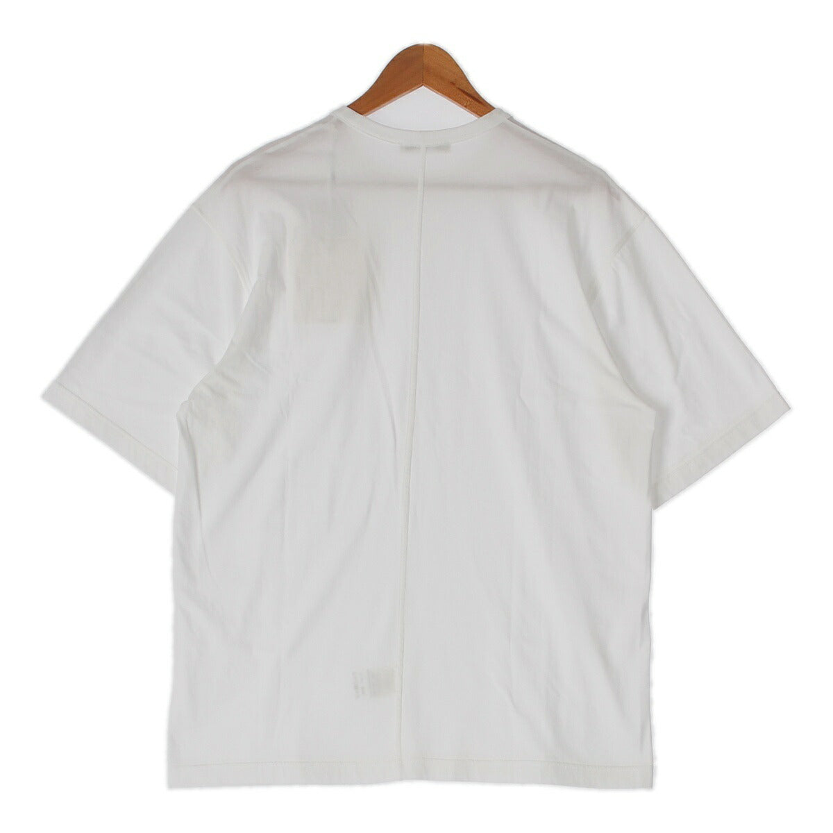 The Row Steven Top Oversized Cotton T-Shirt Cut and Sew 7971K569 White XS [Used] [Authentic Guaranteed]