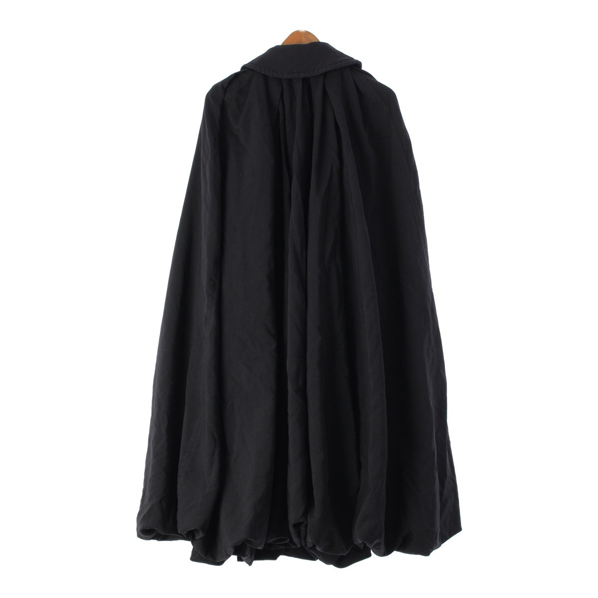 COMME des GARCONS 20 years Stand collar double-breasted long poncho Coat outer GF-C003 black XS