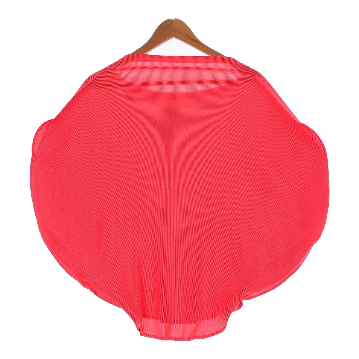 PLEATS PLEASE ISSEY  Pleated balloon poncho Tops Cut and sewn Blouses PP63-FK303 pink