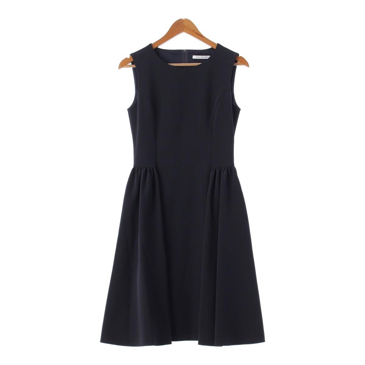 FOXEY NEW YORK 21 years No sleeve one piece dress 41673  Navy black 38