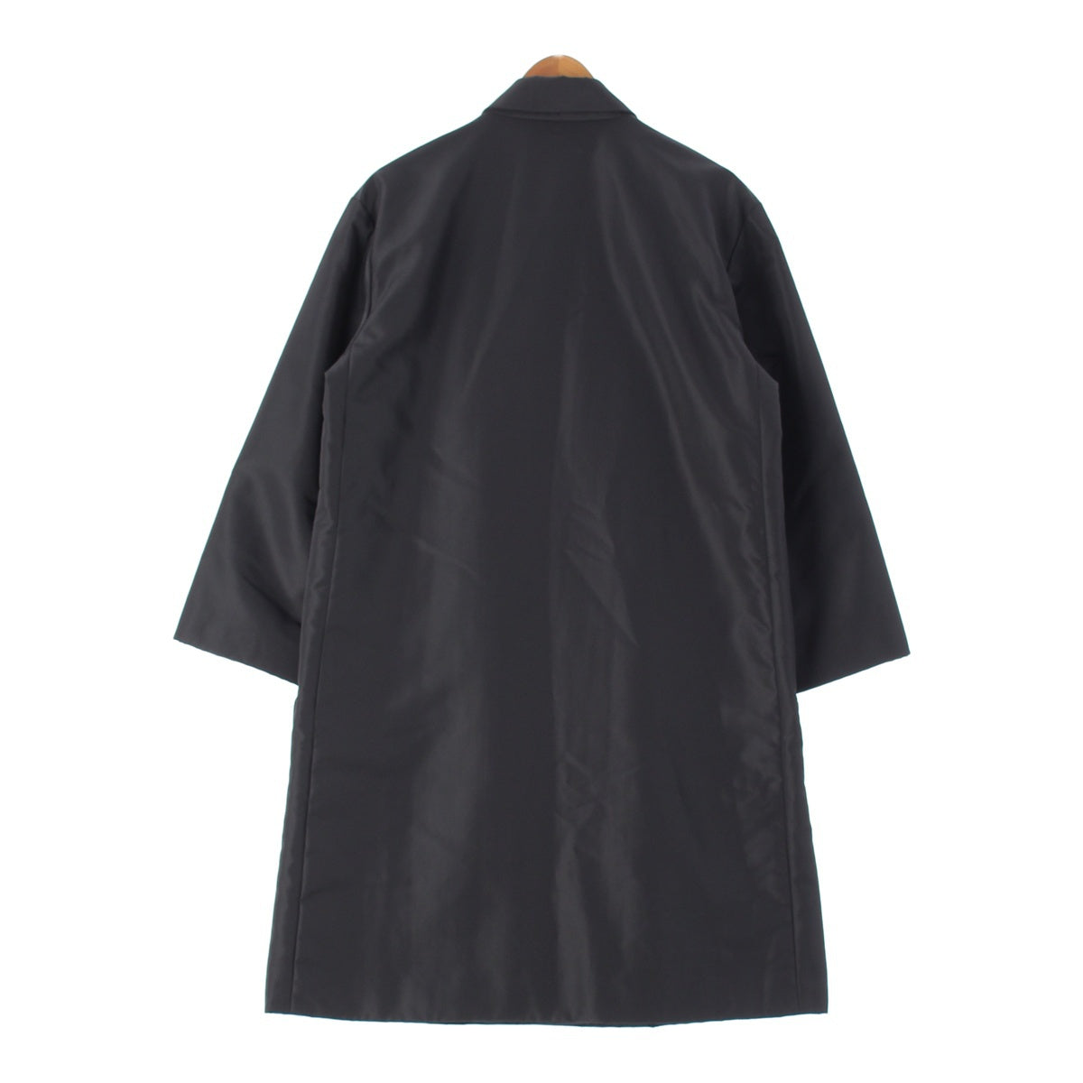 ISSEY MIYAKE wool nylon Oversize coat Chester coat IM63-FA103 black S