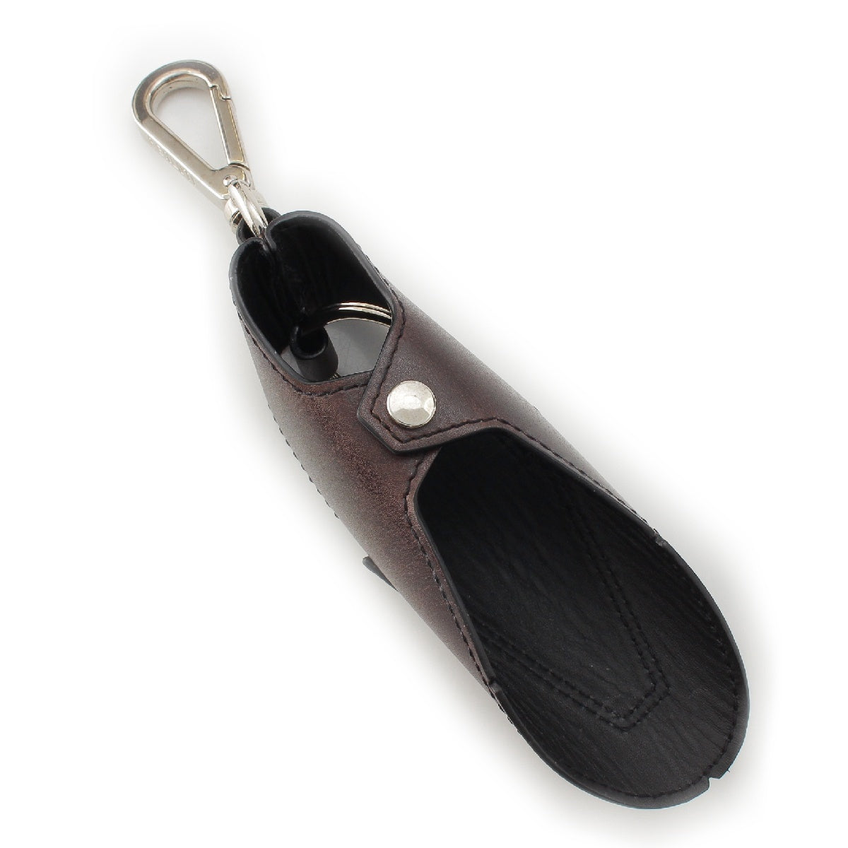 Berluti Andy Shoes motif Key ring Holder Charm Dark brown