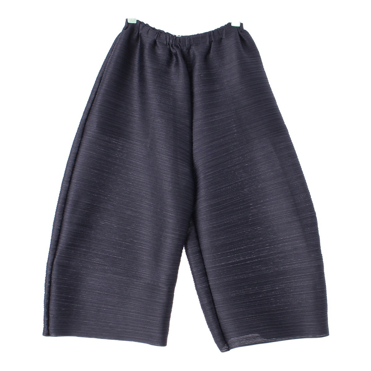 Pleated Please Issey Miyake Horizontal Pleated Shorts PP43-JF144 Navy 3