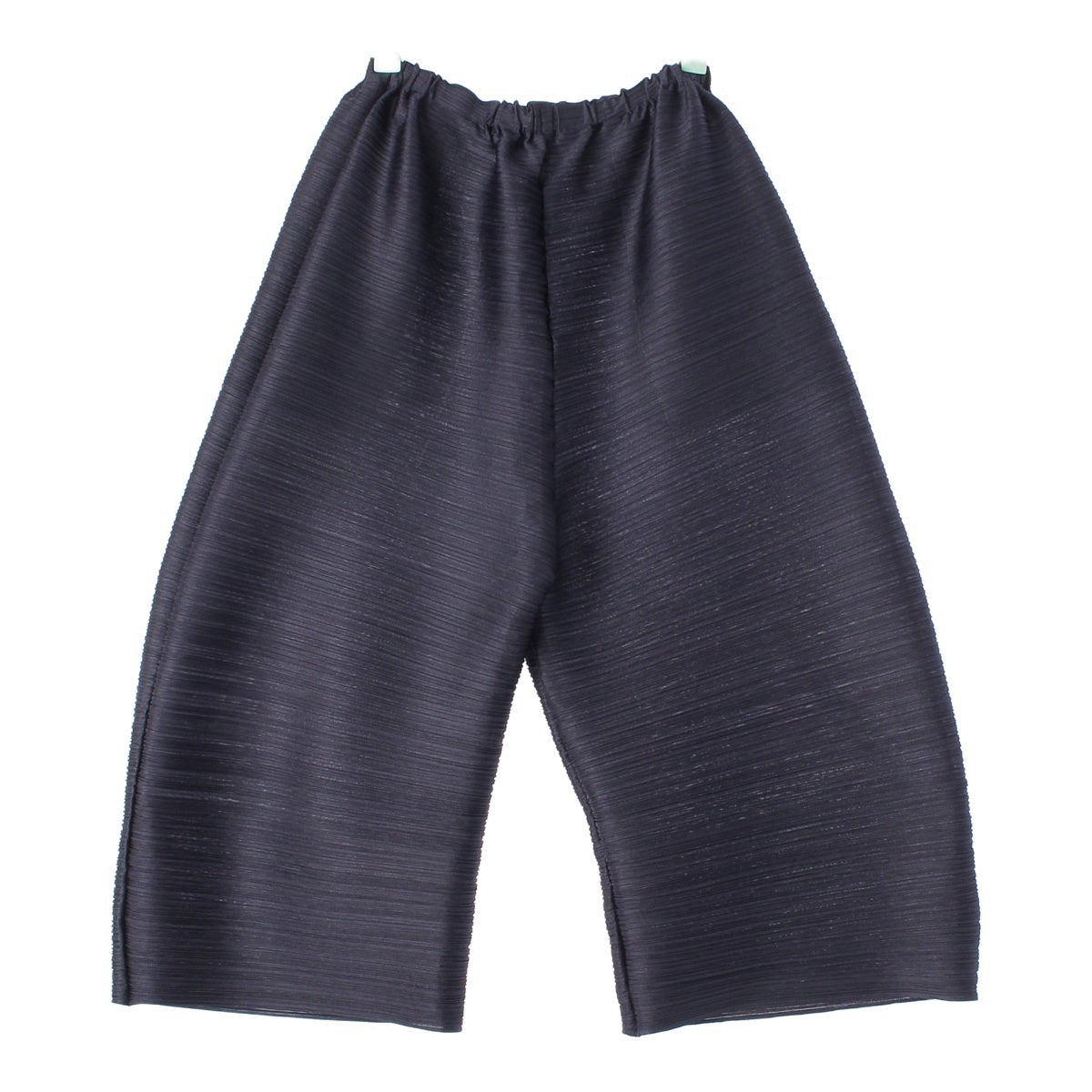 Pleated Please Issey Miyake Horizontal Pleated Shorts PP43-JF144 Navy 3