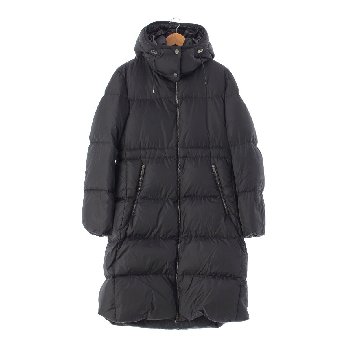 MONCLER 22 years BROUFFIER Hood Long down coat Jacket outerwear H20931C00012 53ASE black 1