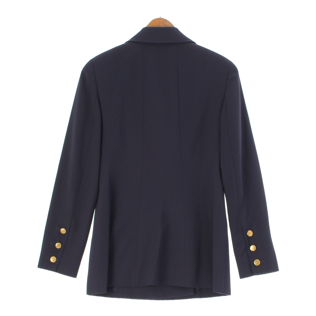 CHANEL COCO Mark Double tailored jacket blazer Navy