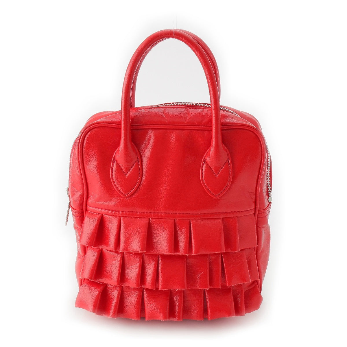 COMME des GARCONS Girl Three-tiered frills Handbag NZ-K202 Red