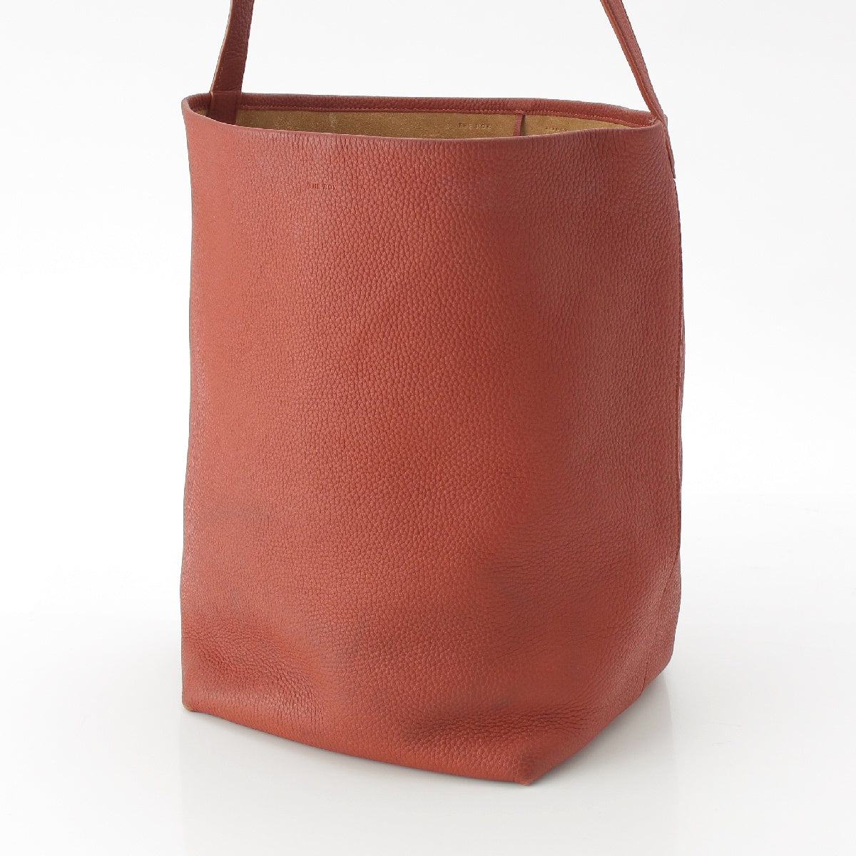 THE ROW Park Tote Large leather one belt Tote Bag Rosewood