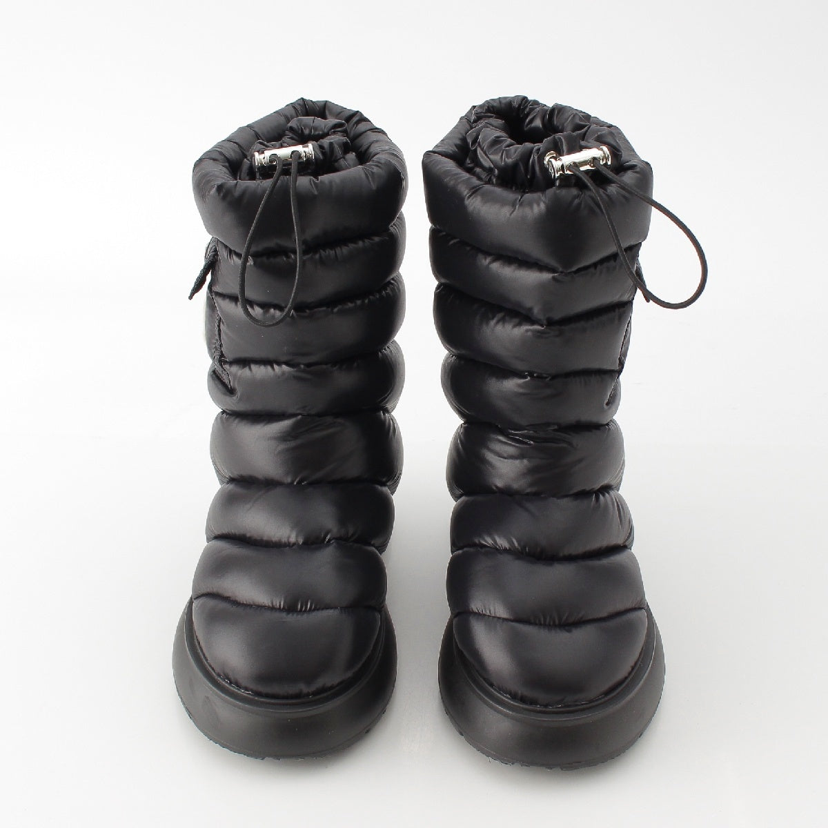 MONCLER Nylon GAIA POCKET MID DOWN boots shoes black 38